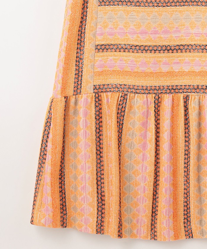 エスニックジャガードワンピース(505178890)｜阪急百貨店公式通販