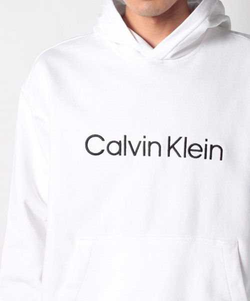Calvin Klein(カルバンクライン)/【Calvin Klein / カルバンクライン】ロゴ刺繍スウェットフーディパーカー 40HM231 父の日 ギフト プレゼント 贈り物/img21