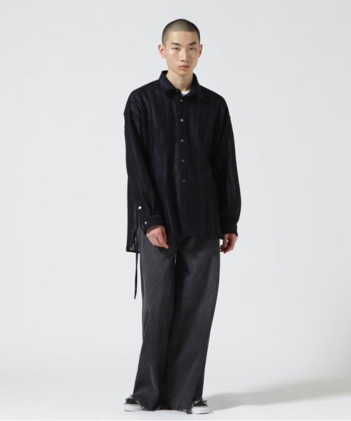 GARDEN(ガーデン)/Toironier/トワロニエ/Stripe Lace Regular Fit Shirt/img04