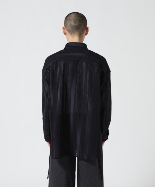 GARDEN(ガーデン)/Toironier/トワロニエ/Stripe Lace Regular Fit Shirt/img06