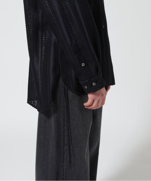 GARDEN(ガーデン)/Toironier/トワロニエ/Stripe Lace Regular Fit Shirt/img09