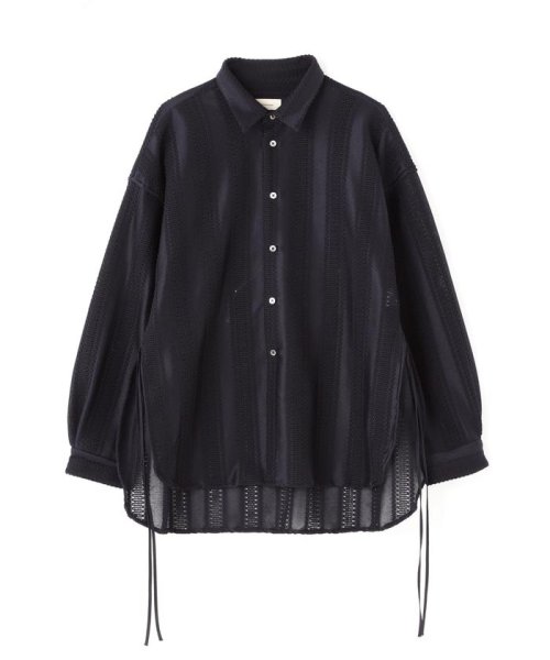 GARDEN(ガーデン)/Toironier/トワロニエ/Stripe Lace Regular Fit Shirt/img10