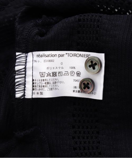 GARDEN(ガーデン)/Toironier/トワロニエ/Stripe Lace Regular Fit Shirt/img12