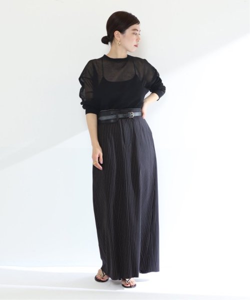 VERMEIL par iena(ヴェルメイユ　パー　イエナ)/【INSCRIRE/アンスクリア】S130 Wool Long Skirt/img02