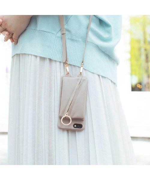 マエリスルーナ MAELYS LOUNA iPhone SE 8 7 スマホケース スマホショルダー 携帯 アイフォン クラッチ リング ケース レディース C 人気・おすすめ｜使いやすい・旅行におすすめ セール中 全国発送 国内発送・品質保証付き商品