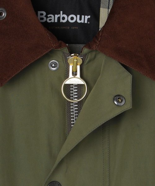 【SHIPS別注】BARBOUR: コットン/ナイロン TRANSPORT/トランスポートジャケット バブアー Barbour
