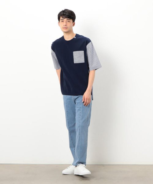 COMME CA ISM MENS(コムサイズム（メンズ）)/★ＴＶドラマ着用商品★ ストレッチデニム テーパードパンツ/img04