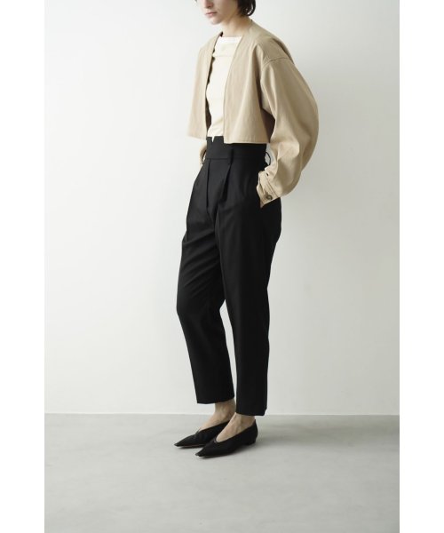 CLANE(クラネ)/HIGH WAIST TAPERED PANTS/img05