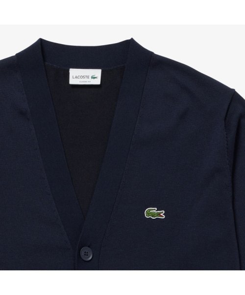 LACOSTE Mens(ラコステ　メンズ)/ハイゲージニットカーディガン/img07