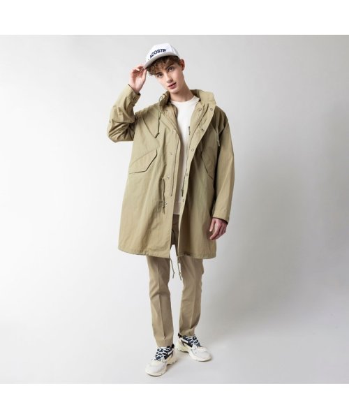 オーバーサイズミリタリーコート アウター ステンカラーコート ZYX2018745343(15315円)