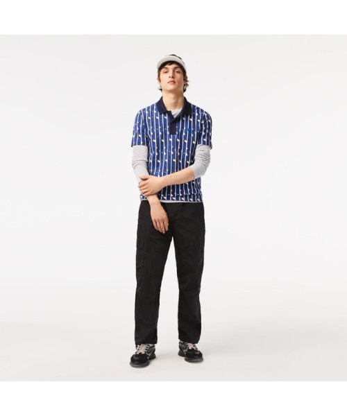 LACOSTE Mens(ラコステ　メンズ)/ストリートテキスタイルテクニカルポロシャツ/img03