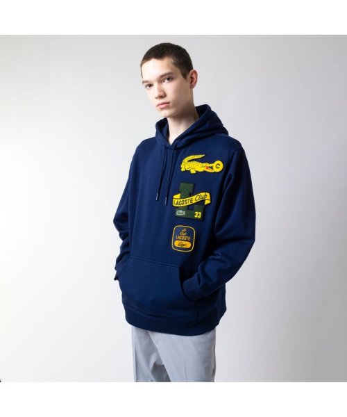 ヘリテージワッペンスウェットフーディー 