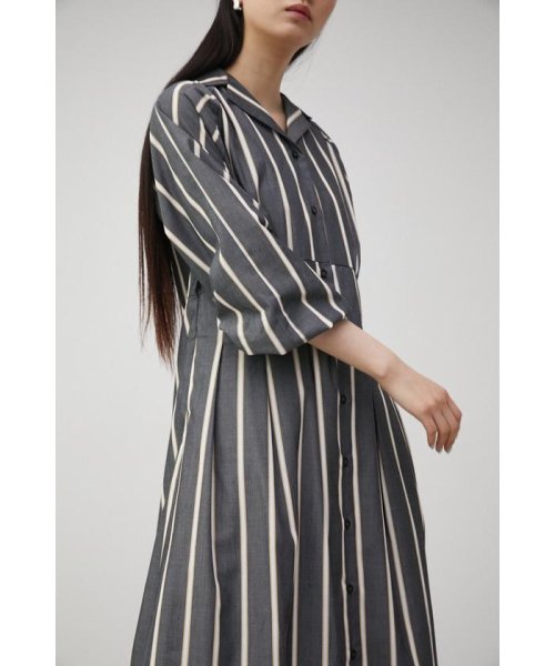 AZUL by moussy(アズールバイマウジー)/WAIST TUCK STRIPE ONEPIECE/img01