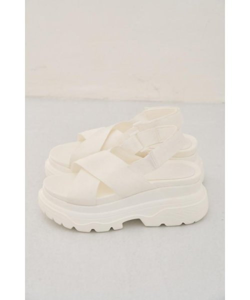 AZUL by moussy(アズールバイマウジー)/CROSS BELT SPORTS SANDALS/img01