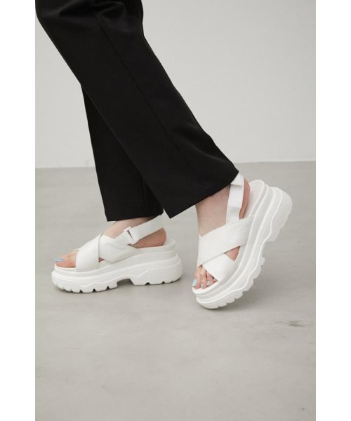 AZUL by moussy(アズールバイマウジー)/CROSS BELT SPORTS SANDALS/img06