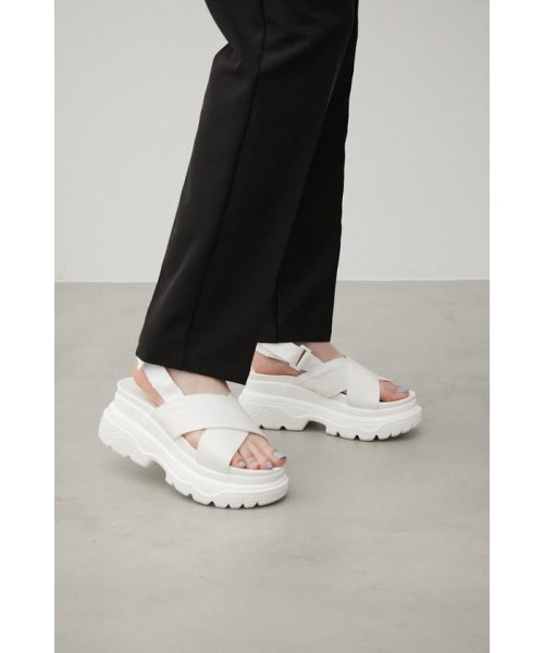 AZUL by moussy(アズールバイマウジー)/CROSS BELT SPORTS SANDALS/img07