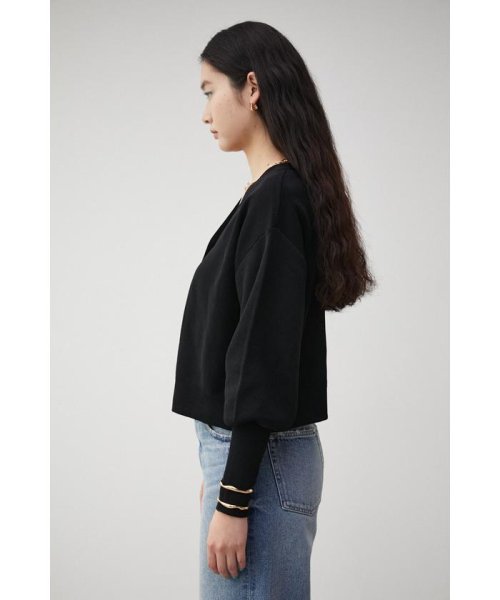 AZUL by moussy(アズールバイマウジー)/PUFF SLEEVE SHORT CARDIGAN/img14