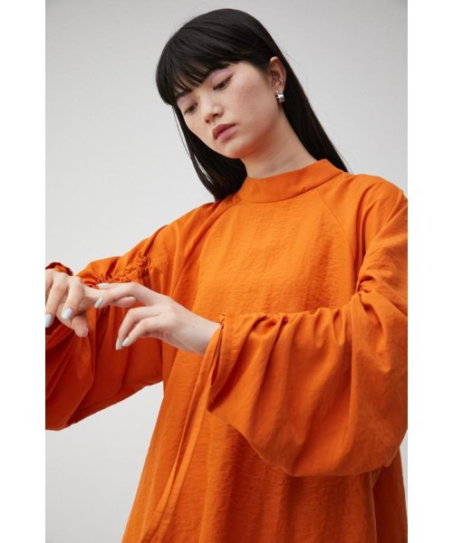 AZUL by moussy(アズールバイマウジー)/SHIRRING SLEEVE BLOUSE/img19