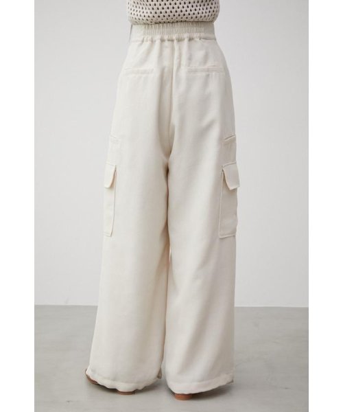 AZUL by moussy(アズールバイマウジー)/MESH LIKE WIDE PANTS/img06