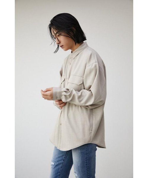 AZUL by moussy(アズールバイマウジー)/OUTLINE STITCH SHIRT/img10