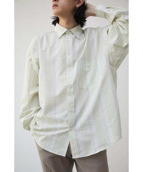 AZUL by moussy(アズールバイマウジー)/WIDE RELAX SILHOUETTE SHIRTS/img12