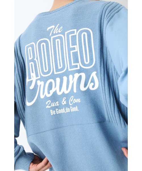 RODEO CROWNS WIDE BOWL(ロデオクラウンズワイドボウル)/メンズLOGOコンビニットトップス/img12