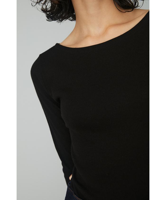 Teleco back open tee(505207158) | ヘリンドットサイ(HeRIN.CYE