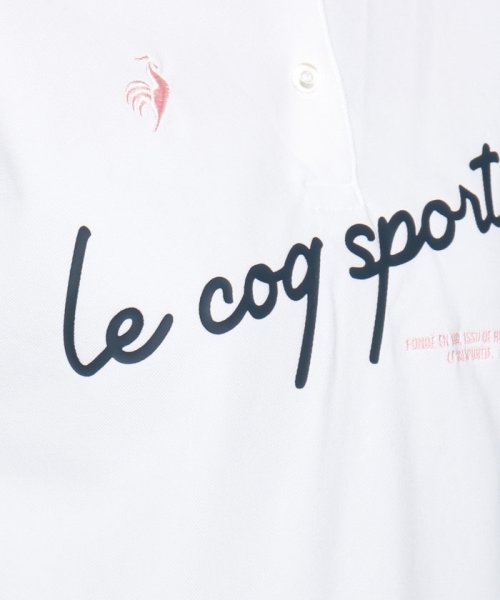 le coq sportif GOLF (ルコックスポルティフ（ゴルフ）)/ベーシックロゴポロシャツ (吸汗速乾/ストレッチ/UV CUT(UPF50+)/WH00のみKEEP CLEAN)【アウトレット】/img25