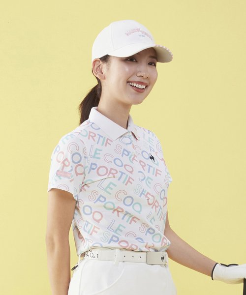 le coq sportif GOLF (ルコックスポルティフ（ゴルフ）)/ロゴグラフィック半袖ポロシャツ (吸汗速乾/ストレッチ/UV CUT(UPF30)【アウトレット】/img14