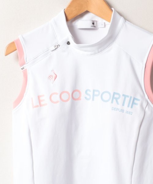 le coq sportif GOLF (ルコックスポルティフ（ゴルフ）)/カップ付きノースリーブシャツ (吸汗速乾/UV CUT(UPF50+)【アウトレット】/img08