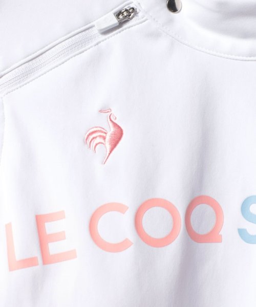 le coq sportif GOLF (ルコックスポルティフ（ゴルフ）)/カップ付きノースリーブシャツ (吸汗速乾/UV CUT(UPF50+)【アウトレット】/img11