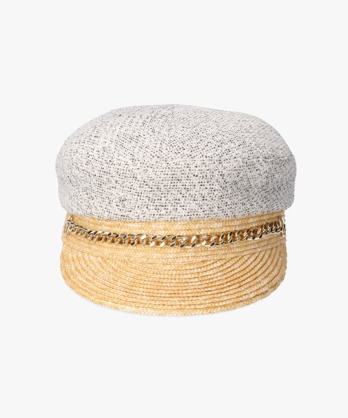 Chapeaud'O(Chapeaud’O)/Chapeau d' O  Straw X Tweed Marine Cas/img14
