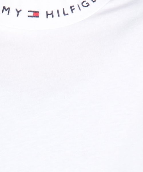 TOMMY HILFIGER(トミーヒルフィガー)/モックネックロゴショートスリーブTシャツ/img12