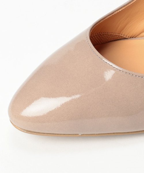ラウンドトゥプレーンパンプス 
