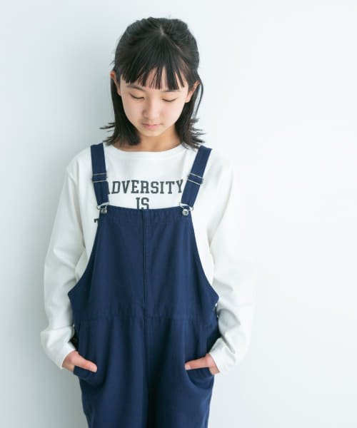 URBAN RESEARCH DOORS（Kids）(アーバンリサーチドアーズ（キッズ）)/『親子リンク』オーガニックコットンロゴロングTシャツ(KIDS)/img14