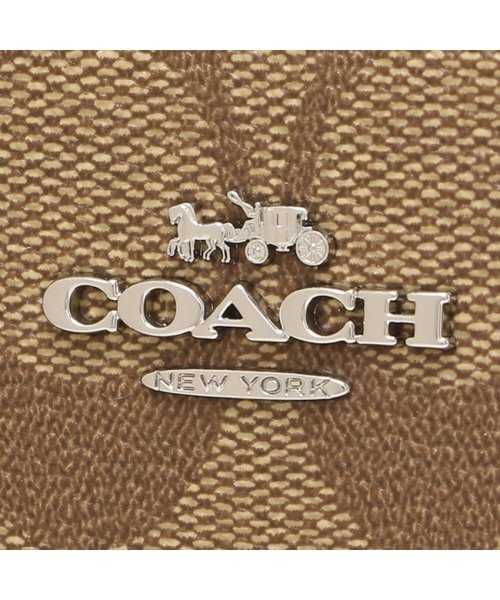 COACH(コーチ)/コーチ アウトレット 長財布 シグネチャー ベージュ グリーン レディース COACH FC4452 SVV7Q/img06