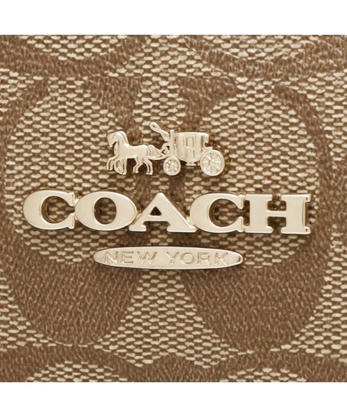 COACH(コーチ)/コーチ アウトレット ハンドバッグ シグネチャー ショルダーバッグ ベージュ ブラウン レディース COACH C6838 IMNOX/img08