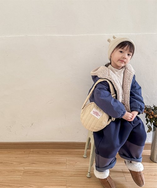 aimoha(aimoha（アイモハ）)/【aimoha－KIDS－】韓国子供服　暖かいボア裏地中綿ジャケット/img18