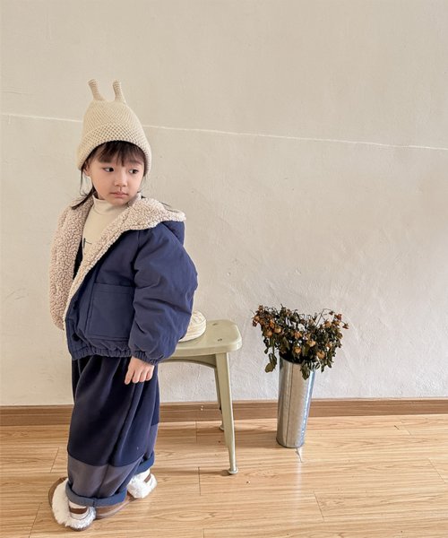 aimoha(aimoha（アイモハ）)/【aimoha－KIDS－】韓国子供服　暖かいボア裏地中綿ジャケット/img19