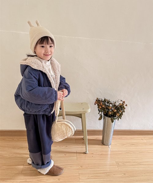 aimoha(aimoha（アイモハ）)/【aimoha－KIDS－】韓国子供服　暖かいボア裏地中綿ジャケット/img20
