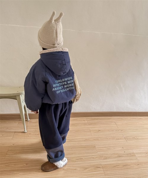 aimoha(aimoha（アイモハ）)/【aimoha－KIDS－】韓国子供服　暖かいボア裏地中綿ジャケット/img23