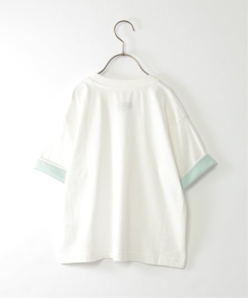 ikka kids(イッカ　キッズ)/USAコットン 袖裏配色Tシャツ（120〜160cm）/img05