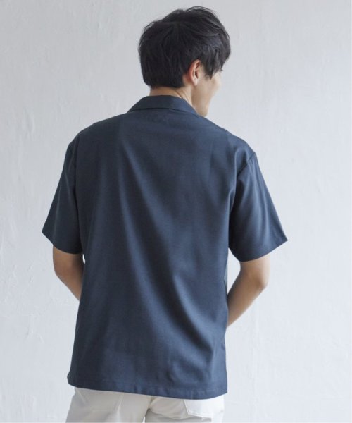 ikka(イッカ)/バイカラーオープンカラーシャツ/img01