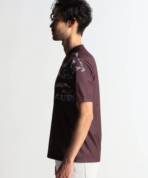 NICOLE CLUB FOR MEN(ニコルクラブフォーメン)/グラデーションロゴ半袖Tシャツ/img06
