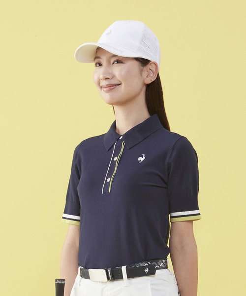 le coq sportif GOLF (ルコックスポルティフ（ゴルフ）)/半袖セーター (手洗い可)/img14