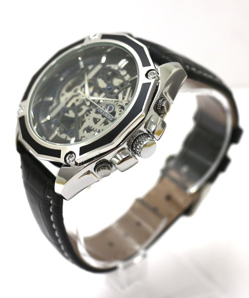SP(エスピー)/ATW自動巻き腕時計 ATW041－SVBK メンズ腕時計/img01