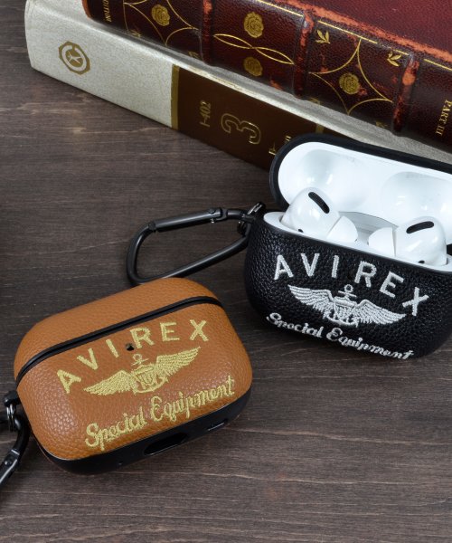 AVIREX(AVIREX)/AirPodsPro ケース 第2世代 第1世代 ブランド AVIREX アヴィレックス 刺繍ロゴ airpodspro2 air pods pro ケース/img05