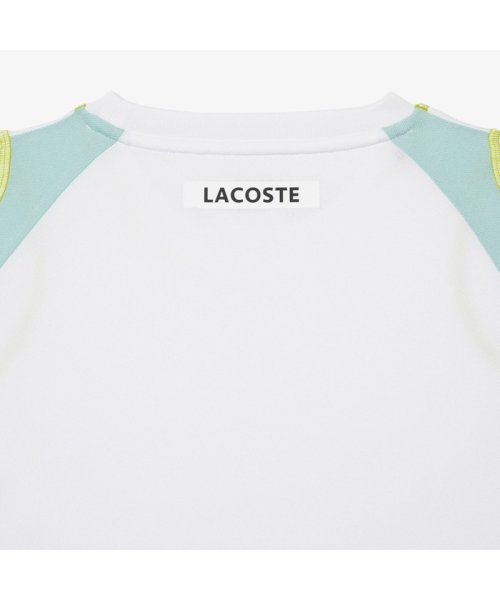 LACOSTESPORTS MENS(ラコステスポーツ　メンズ)/テクニカルカッティング鹿の子地テニスTシャツ/img05