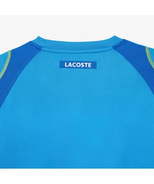 LACOSTESPORTS MENS(ラコステスポーツ　メンズ)/テクニカルカッティング鹿の子地テニスTシャツ/img08