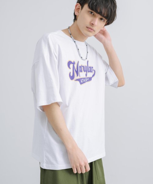 Rocky Monroe(ロッキーモンロー)/Tシャツ 半袖 カットソー メンズ レディース プリント ビッグシルエット オーバーサイズ ゆったり ルーズ ワイド クルーネック アメカジ カジュアル ストリ/img04